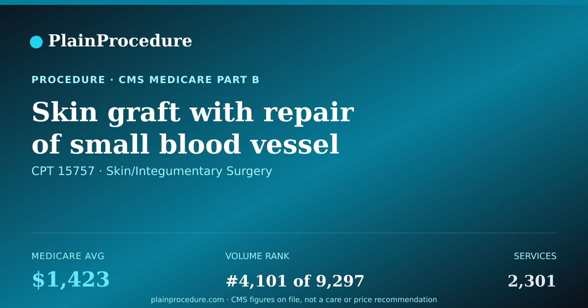 Shareable card for Skin Graft With Repair Of Small Blood Vessel