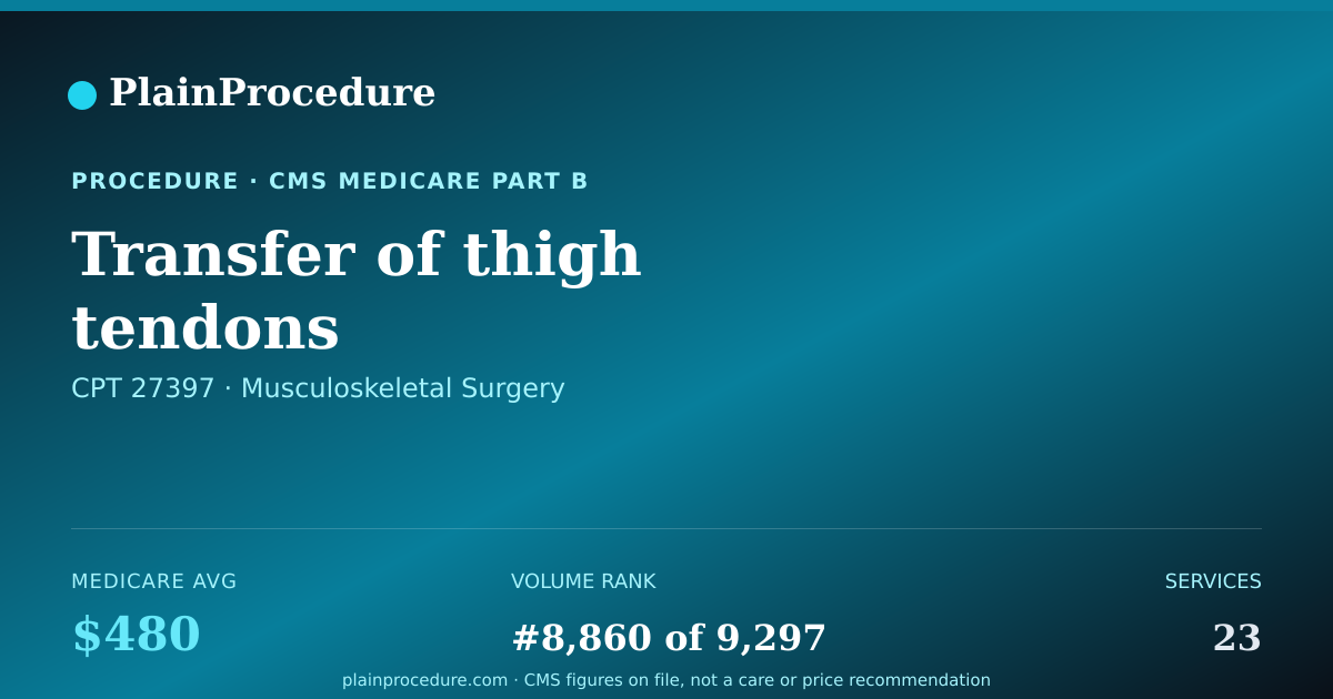 Shareable card for Transfer Of Thigh Tendons