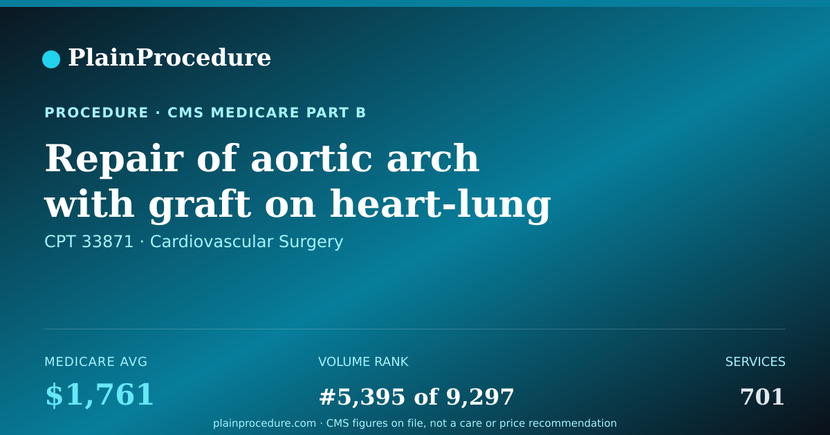 Shareable card for Repair Of Aortic Arch With Graft On Heart-Lung Machine