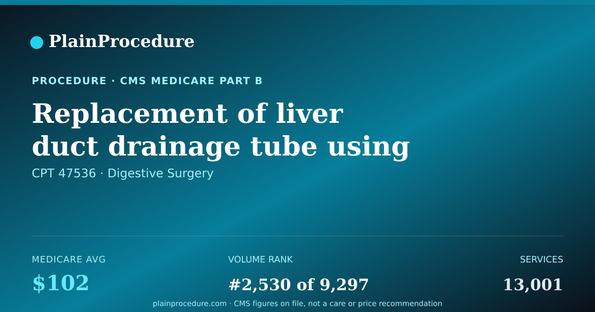 Shareable card for Replacement Of Liver Duct Drainage Tube Using Imaging Guidance With Review By Radiologist