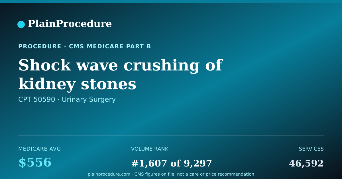 Shareable card for Shock Wave Crushing Of Kidney Stones