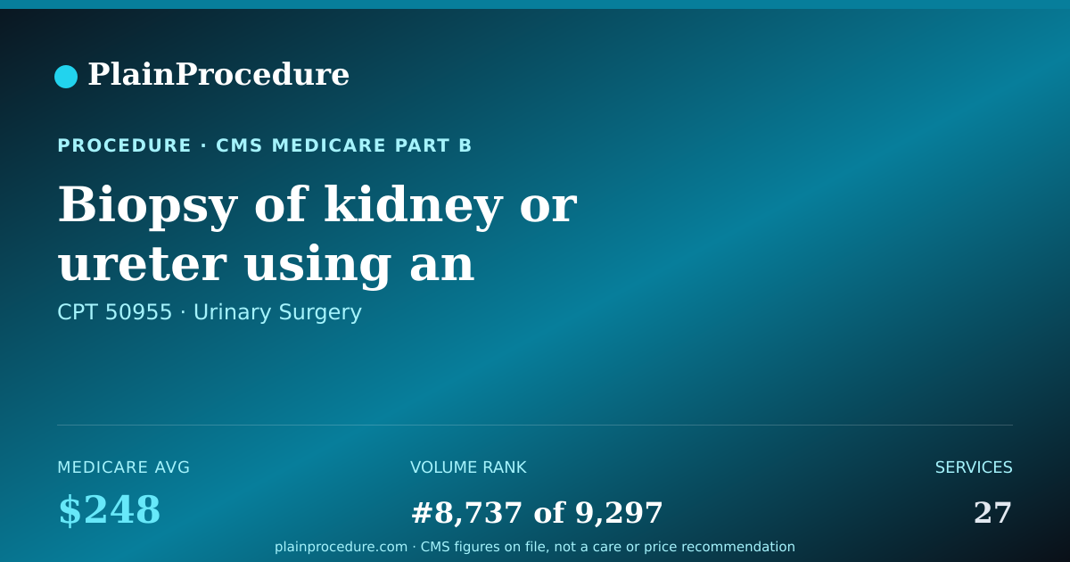Shareable card for Biopsy Of Kidney Or Ureter Using An Endoscope Inserted Through An Already Created Opening In Ureter
