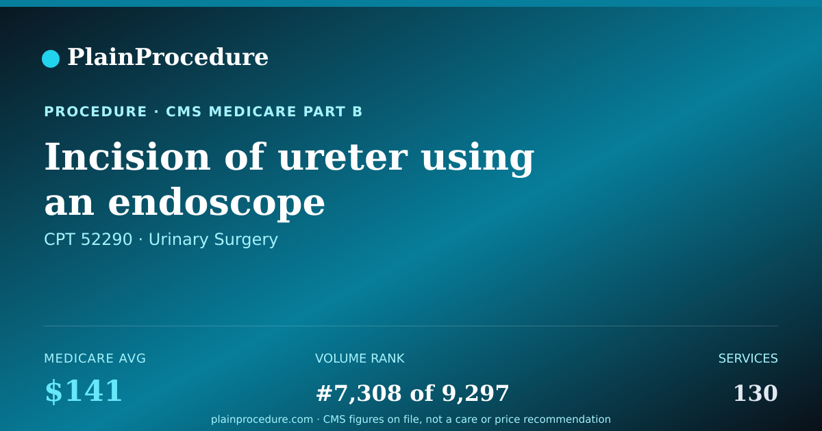 Shareable card for Incision Of Ureter Using An Endoscope