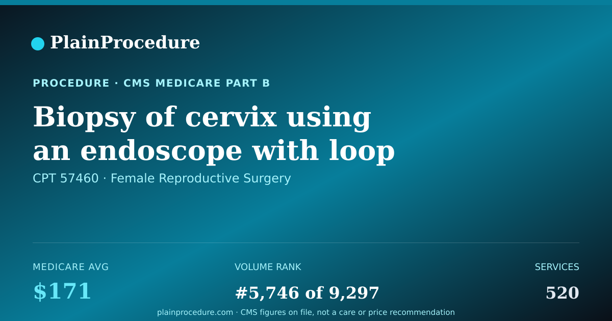 Shareable card for Biopsy Of Cervix Using An Endoscope With Loop Electrode