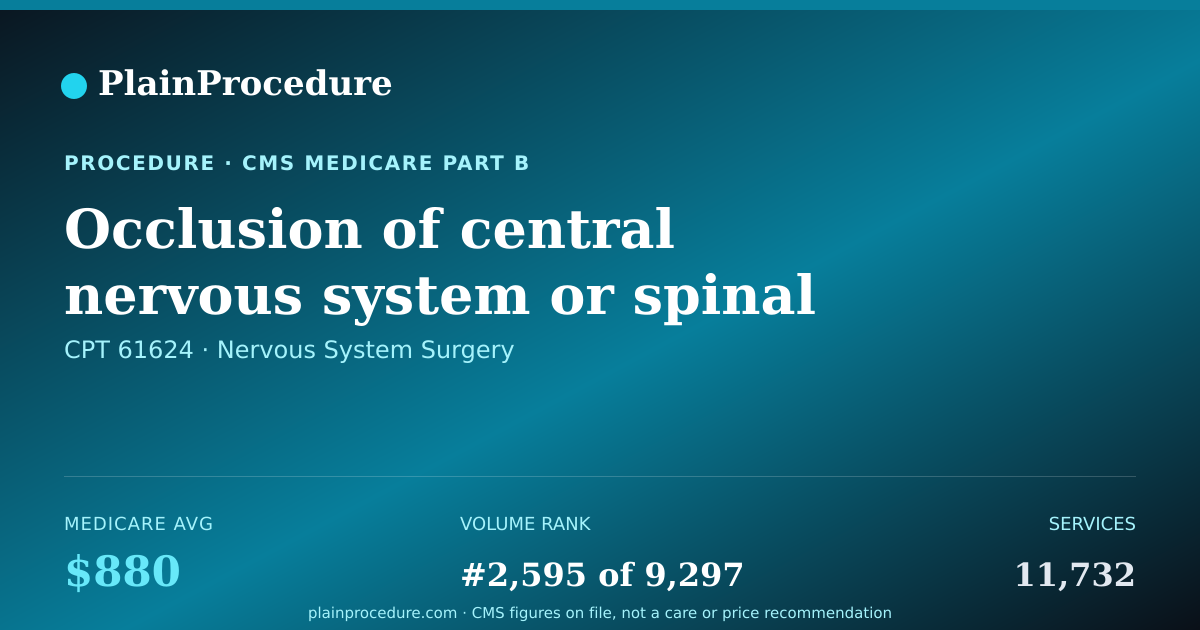 Shareable card for Occlusion Of Central Nervous System Or Spinal Cord Artery